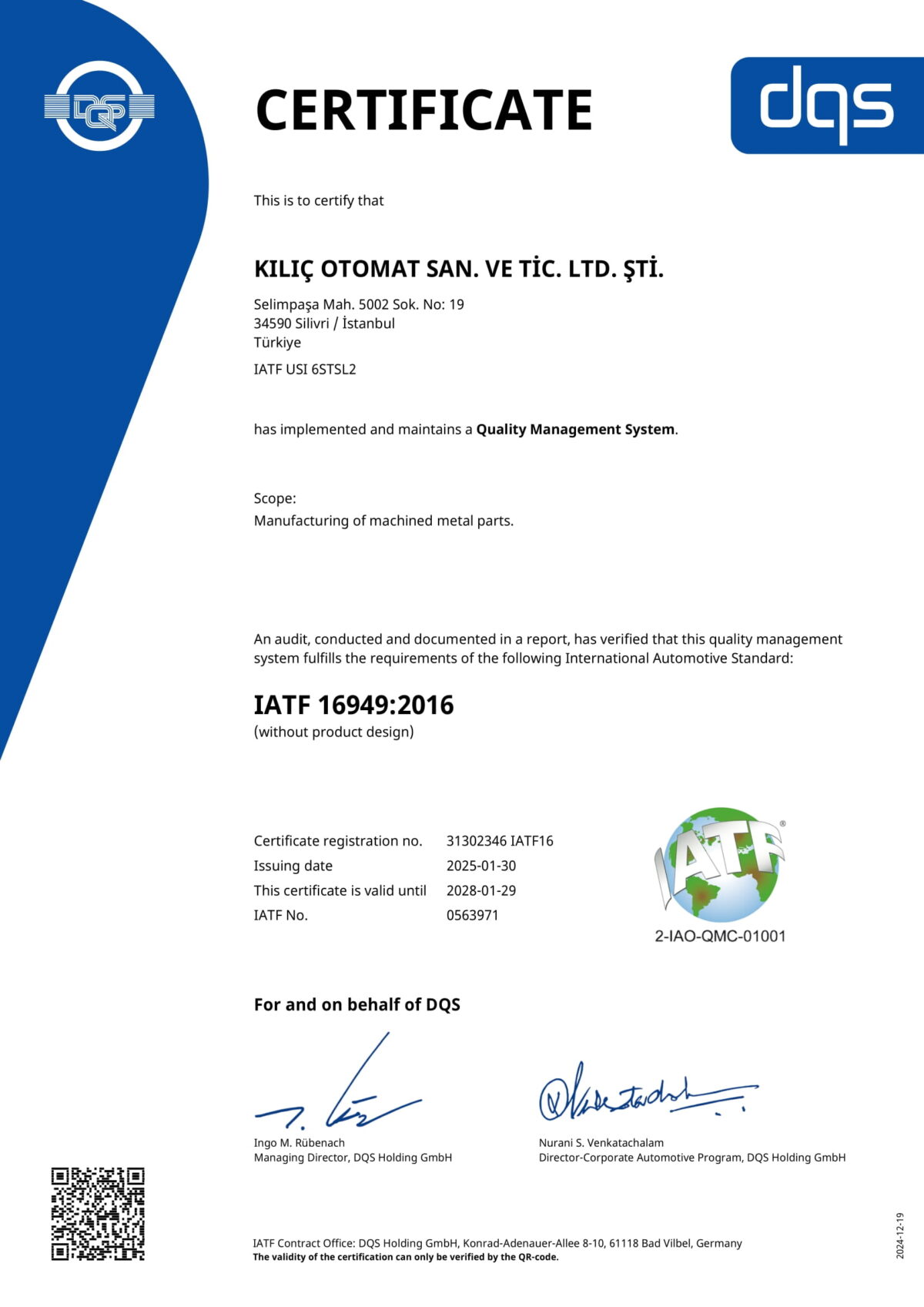 IATF 16949-2016